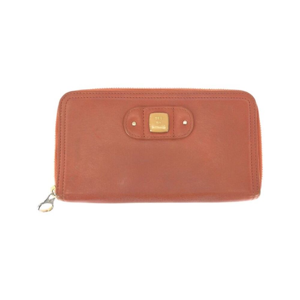 Chloe Lizzie Leather Long Wallet